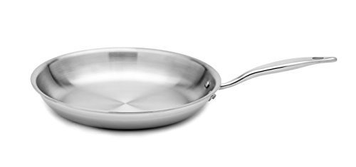 Heritage Steel HSC-14914 Utensilios de cocina, sartén, acero inoxidable, plata