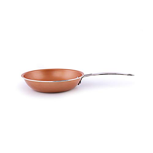 Ocamo Sartén Antiadherente Gotham Steel Red Copper Fry para Cocina de inducción Cobre 24cm