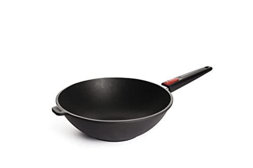 Woll 11030 IL - Sartén wok (titanio, 30 cm de diámetro, 10 cm de alto con mango extraíble, para inducción)