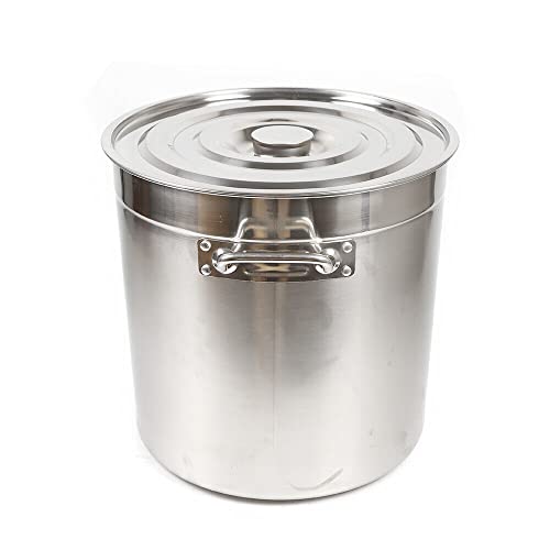 Gastro - Olla para sopa (360 mm de diámetro, 350 mm, 35 L, para todos los tipos de cocina y cocina grande, juego de ollas Gastro