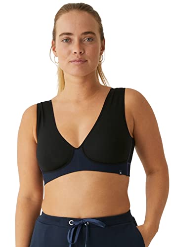 Naturana Yoga Bra Premium Sport-BH - Extra weiche Träger ohne Schale, Bügel und Nähte, 242, 95A