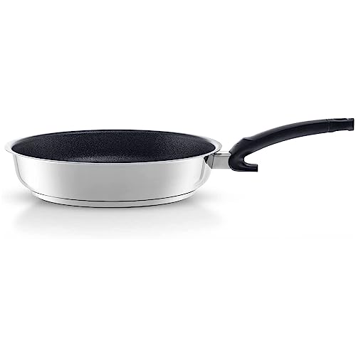 Fissler Adamant Premium Sartén De acero inoxidable, diámetro 26 cm, sartén sellada, antiadherente, resistente a los arañazos, inducción