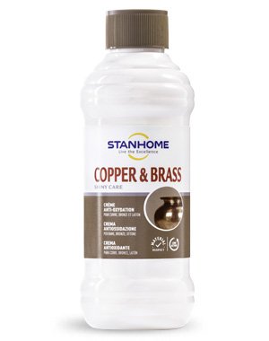 Copper & Brass - Crema antioxidante para cobre, bronce y latón, de 250 ml