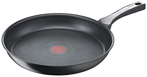 Tefal Unlimited On Sartén 32 cm con revestimiento resistente, thermo-signal, apta para gas, vitrocerámica, eléctricas e inducción, apto para horno hasta 175 grados, forma profunda