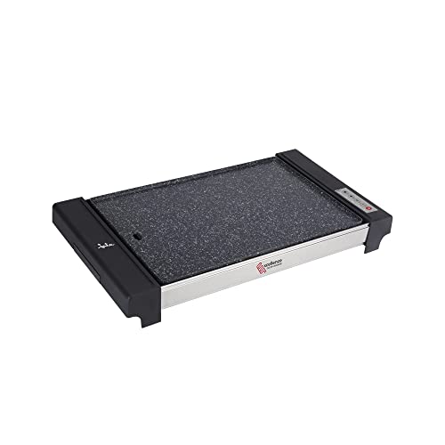 Jata GR3000 Plancha de Asar Electrónica 4 Temperaturas con Control Electrónico Superficie de 48 x 32 cm Muy resistente al Rayado y Antiadherente 2650 W