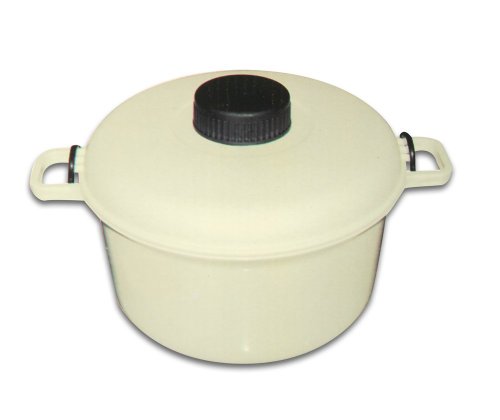 Globatek - Olla a presión para microondas (para cocinar arroz, verduras y pescado)