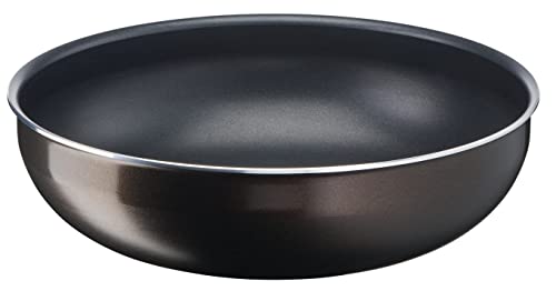 Tefal Ingenio Easy Plus - Sartén wok (26 cm, apilable, revestimiento antiadherente, todo tipo de fuego, excepto inducción, fabricado en Francia, L1507702)