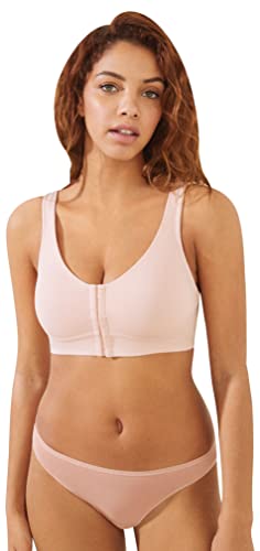 Women'secret Natural Sujetador postoperatorio algodón Rosa