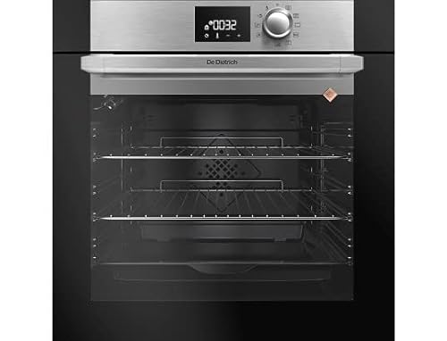 Horno pirólisis de Dietrich DOP7220X – Horno pirolisis negro – Multifunción, calor giratorio o pulsado, 73 litros – Clase energética A+