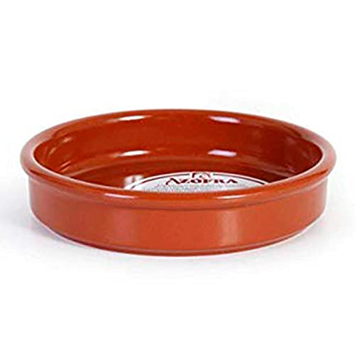 Azofra 50069 Cazuela Vitro, 16 cm, Barro