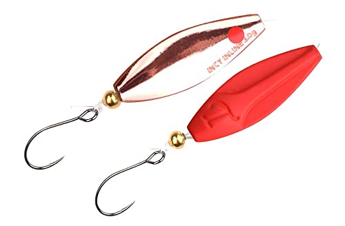 Trout Master Spro Incy Inline Spoon UV 1,5 g Copper/rojo