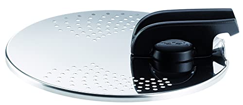 Tefal L9939422 - Tapa antisalpicaduras, Gris, 14/16/18/20 cm