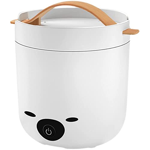 Bonita Olla Arrocera Con Función De Mantenimiento Del Calor, Mini Olla Arrocera Eléctrica Para 1-2 Personas, Olla Integrada De Vapor De Acero Inoxidable De 1,3 L