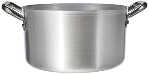 Ollas Agnelli - Cazuela Alta de Aluminio con 2 Asas de Aluminio Inoxidable