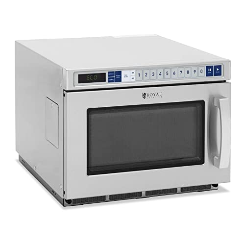 Royal Catering RC-MV-04 Microondas industrial Potencia: 3000 W Capacidad: 17 L Horno microondas profesional para hostelería Micro para gastronomía