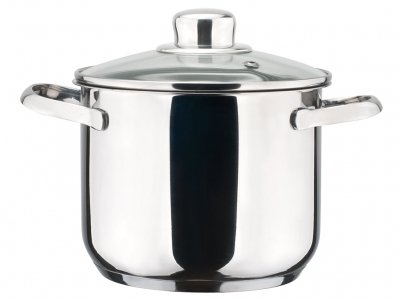 MAGEFESA ® Dux Olla de 20 cm, la Familia de Productos Dux está Fabricada en Acero Inoxidable 18/10, Compatible con Todo Tipo de cocinas, Incluido induccion, fácil Limpieza y Apta para lavavajillas