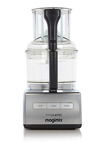 Magimix 4200 XL 950W 3L Cromo - Robot de cocina (3 L, Cromo, 1 L, 850 L, 950 W)