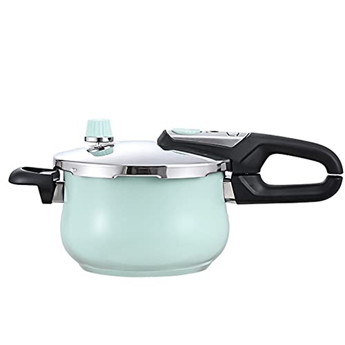 WANGZI Olla A Presión, Utensilios De Cocina Fondo De Acero De Gran Capacidad Cocina Rápida Ahorro De Energía Calentamiento Extremadamente Rápido, Adecuado para Su Uso En Áreas De Meseta,Azul