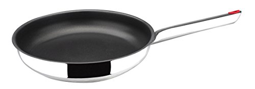 MAGEFESA 01SANOVA020 01SANOVA020-Sartén Modelo Nova Antiadherente/Acero Inoxidable, Metal, Negro, 20 cm