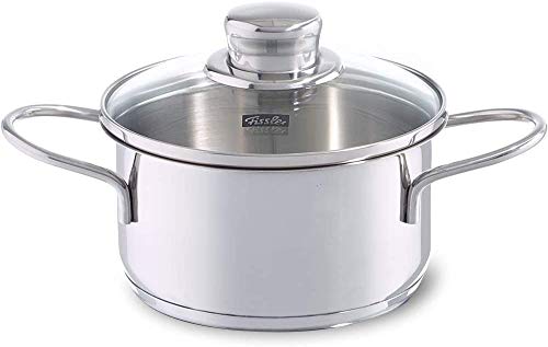 Fissler Häppchen - Olla con tapa de cristal (14 cm, 1 L) [importado de Alemania]