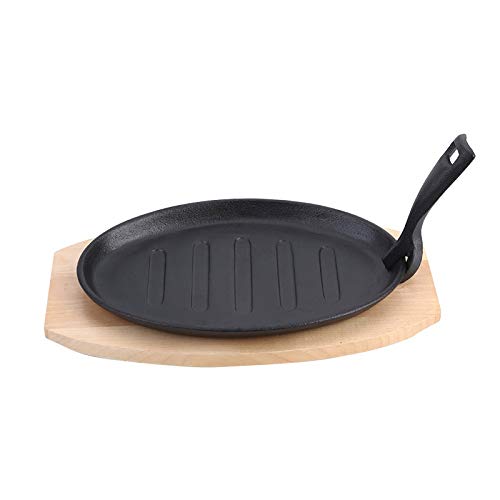 OQHAIR Máquina para hornear, plancha para freír bistec, sartén para cocinar verduras, bandeja de bloques de construcción para el hogar, barbacoa, calamar, placa de hierro especial