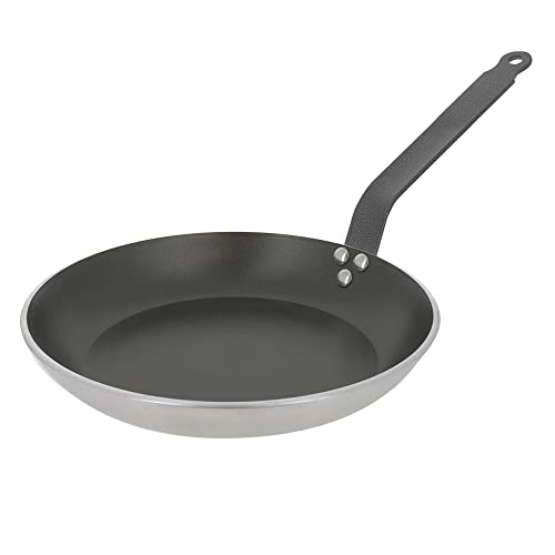 de Buyer CHOC RESTO INDUCTION Sartén multiuso, Alrededor, Negro, Metal, 24 cm, 37 mm