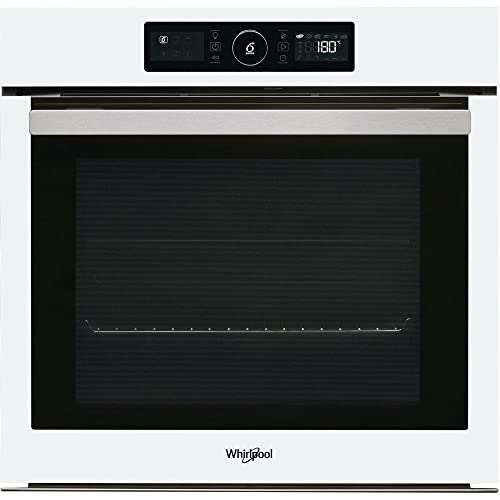 Whirlpool Horno empotrable pirolisis AKZ96290WH – Horno pirolítico multifunción – Calor Giratorio o pulsado – 73 litros – Puerta fría (4 Ventanas) – Clase energética A+