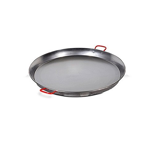 LA IDEAL - Paellera valenciana para 7 personas, 36 cm, Gris