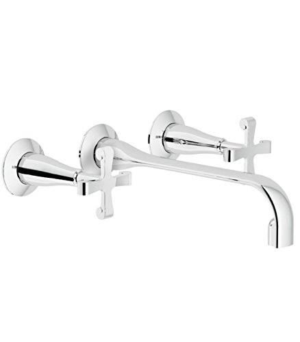 Nobili rubinetterie cp298cr batería 3 agujeros de pared lavabo