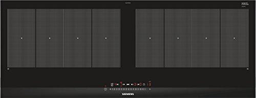 Siemens iQ700 Placa de Inducción, FlexInducción, Negro, 90 cm