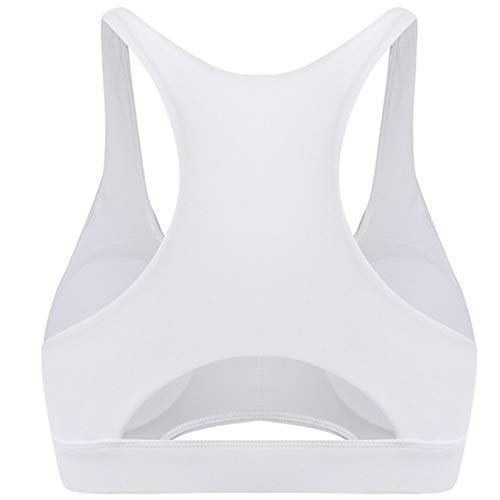 Womens Sexy Gym Yoga Sport Bra Tops Fast Dry Cross Front Fitness Estiramiento entrenamiento Tank Top Jogging Ejecución Ejercicio Elástico Entrenamiento Chaleco para mujeres