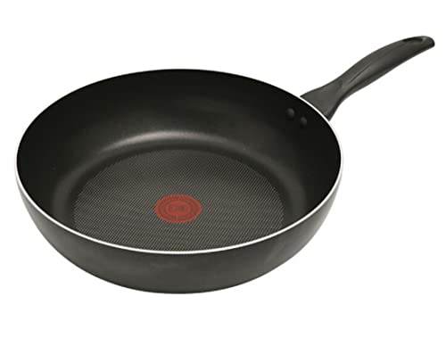 Tefal Wok Cook&Clean B30311 - Sartén para wok (30 cm de alto, teflón, antiadherente, borde alto profundo, sartén
