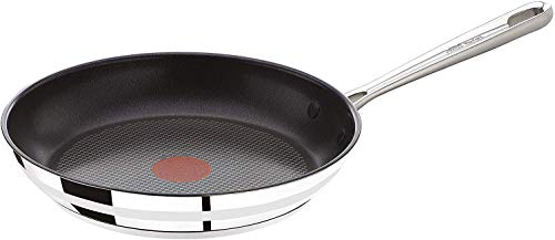 Tefal E85602 - Sartén, acero inoxidable, plata, 20 cm