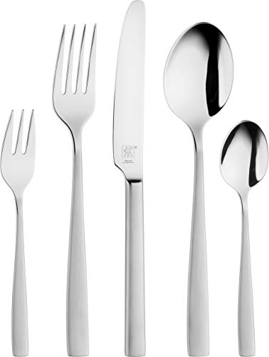 ZWILLING Set de cubiertos, 30 piezas, Para 6 personas, Acero inoxidable 18/10 Acero de hoja, Mate/pulido, Roseland