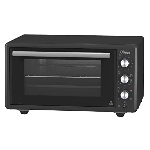 ARDES|AROVEN451 Horno Eléctrico Ventilado 45 Litros Horno Eléctrico Profesional Para Cocina | Compacto, Inteligente y Multifunción (Especialidad Asador), Ideal Para Una experiencia en la Cocina A 360°