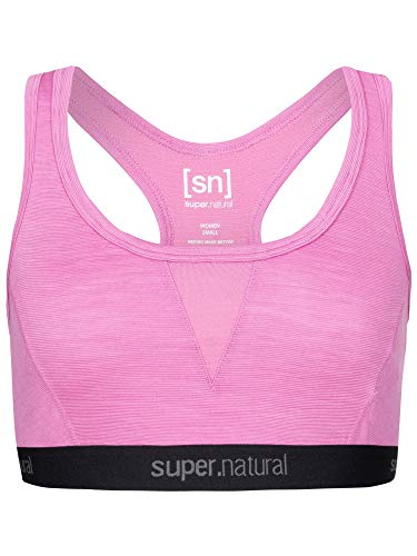 super.natural W SEMPLICE Bra 220 Sujetador Deportivo, Mujer, Crocus Melange, Extra-Small