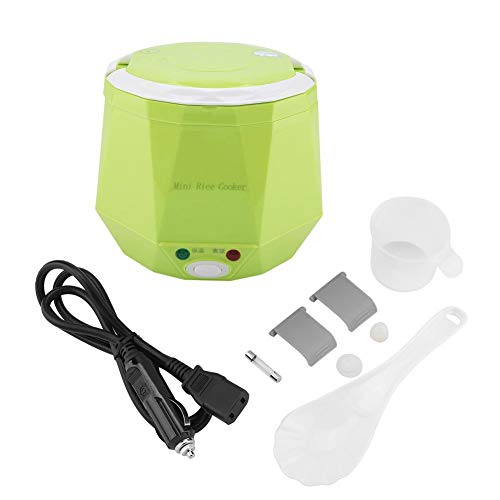 Olla Arrocera, Arrocera para Automóvil,24V 140W Arrocera Mini de 1.3 Litros,Multifuncion Arrocera Eléctrico de Alimentos Fiambrera Portátil, para Coche,Camión y Trabajo Fiambreras, Rice Cooker