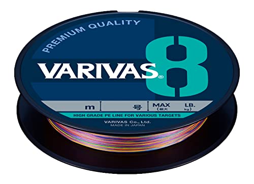 VARIVAS Premium Quality X8 Braid Line STANDARD 300m Multicolor