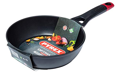 PYREX OPTIMA + Sartén Honda Aluminio Forjado 24Cm