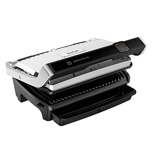 Tefal OptiGrill Elite XL - Parrilla eléctrica para cocina automática con 16 programas automáticos, GC760D12