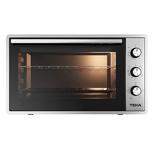 Teka Grandchef FSO 424 - Horno de Sobremesa con Grill, Horno con Parilla y Capacidad 42 L, Sistema de Limpieza Hydroclean, Color Acero Inoxidable