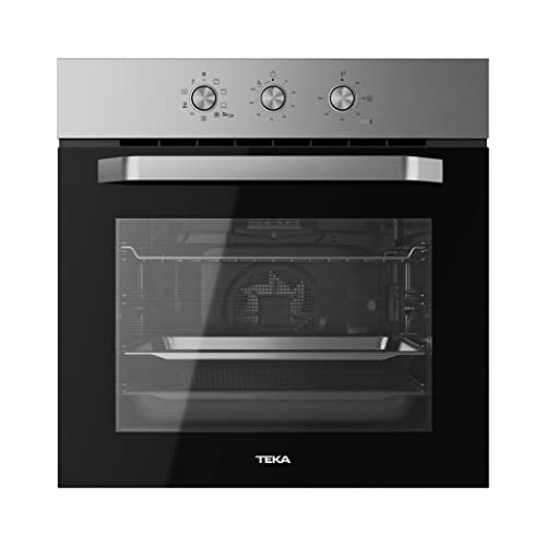 Teka AirFry HCB 6526 SS - Horno de Aire Multifunción 70 Litros, 9 Funciones de Cocinado, Horno Air Fryer con Sistema de Limpieza HydroClean, Color Acero Inoxidable