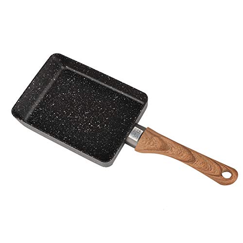 Sartén antiadherente engrosada Utensilios de cocina de aluminio Sartenes ecológicos duraderos y saludables para el hogar Cocina familiar Café Restaurante Uso conveniente