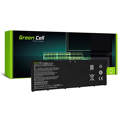 Green Cell® AC14B3K AC14B8K Batería para Acer TravelMate B115 P238 P276 P449 P459 X349-M X349-G2-M Gateway NE511 NE512 NE513 NE527 Portátil (2200mAh 15.2V)