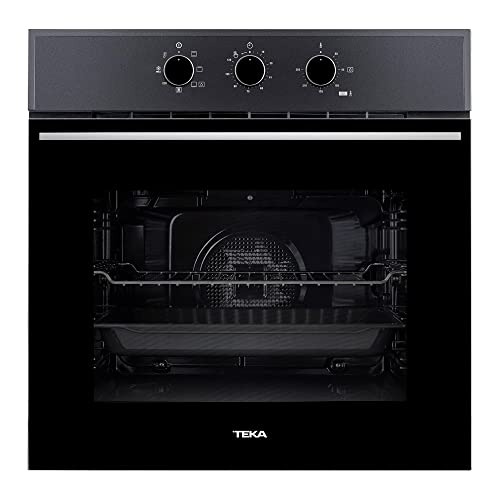 Teka HSB 610 - Horno Multifunción de 60 cm, 6 Funciones de Cocinado, Sistema de Limpieza HydroCleanECO, 5 Alturas de Cocinado, Ventilación Dinámica, Color Negro