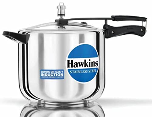 Hawkins - Acero inoxidable 10,0 litros olla a presión Plateado
