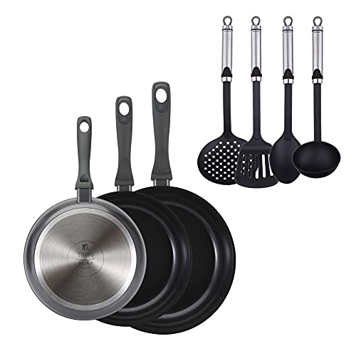 Set de Sartenes Bergner Cookware Titan Aluminio (7 Piezas) (Referencia: S5002041)