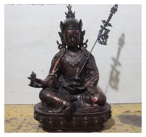 Buddhism Temple Copper Bronze Master Padmasambhava RinpocheStatue