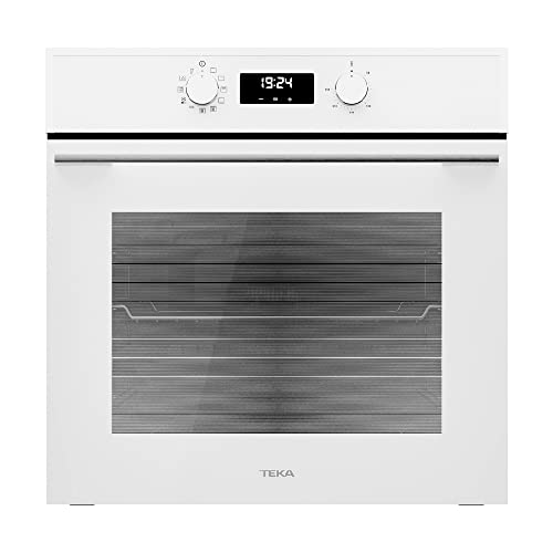 Teka HSB 630 - Horno Multifunción de 60 cm, Sistema de Limpieza Teka HydroClean PRO, 8 Funciones de Cocinado, Touch Control, Sistema de 1 Guía Plus-Extension, Color Blanco