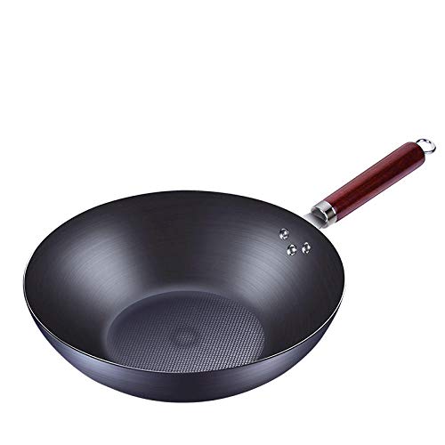 N / A SartéN para Crepes,Olla de Hierro Antiadherente sin Recubrimiento, Olla para Cocina de inducción de Estufa de Gas-A_32cm